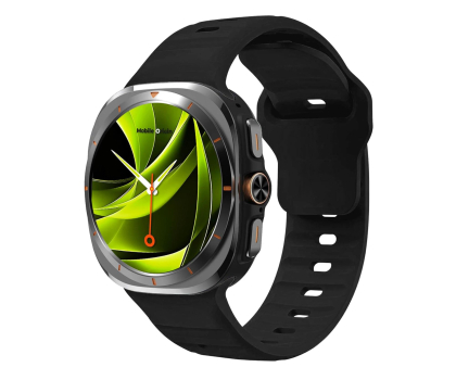 Pasek i akcesoria do zegarków Mobile Origin Easy Strap Silicone Galaxy Watch Ultra 47mm Black
